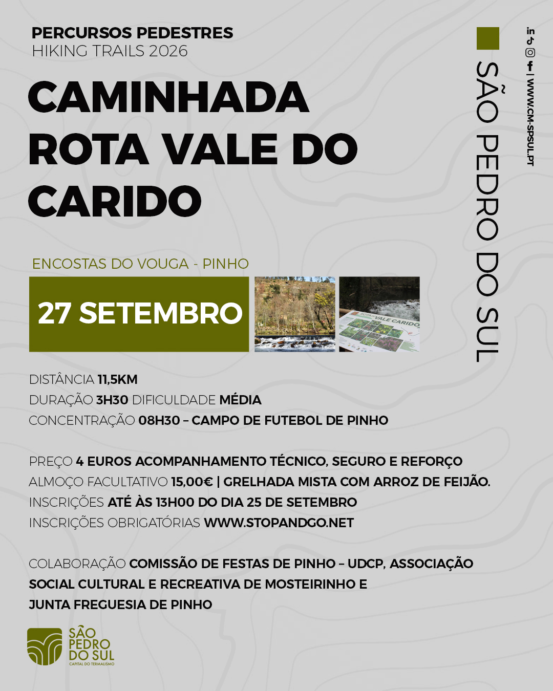 CAMINHADA ROTA VALE DO CARIDO 2026 image